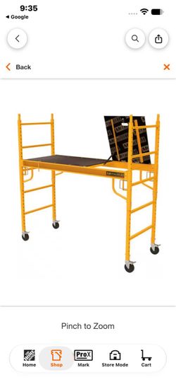 Metal Tech Safeclimb 6 ft. Baker Scaffold with Platform and Trap Door (BRAND NEW)