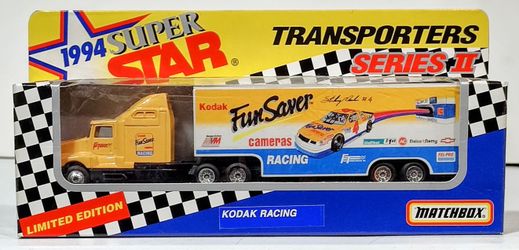 MATCHBOX 1994 SS NASCAR #4 "Kodak"  Transporter II