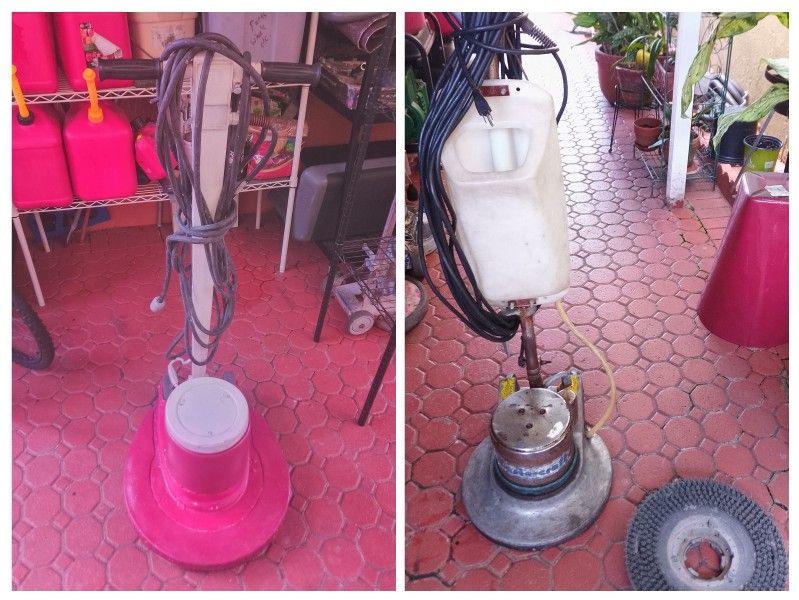 Floor Buffer, Scrubber, Machine