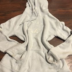 Light Blue Vintage Hollister Hoodie