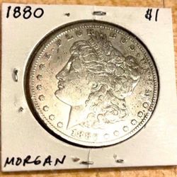 1880 Morgan Silver Dollar 