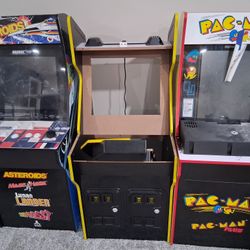 Arcade1up Asteroids, Simpsons and Pac-Man PROJECT CABS!