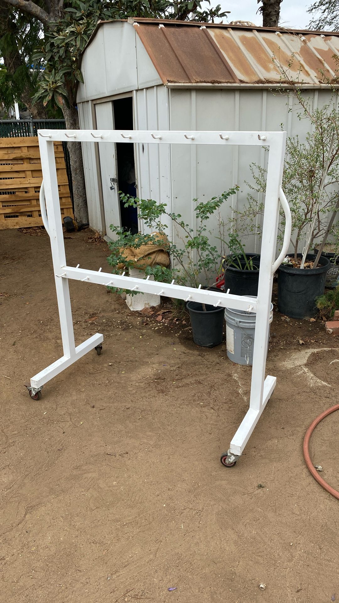 Utility Rack For Shed Or Outside