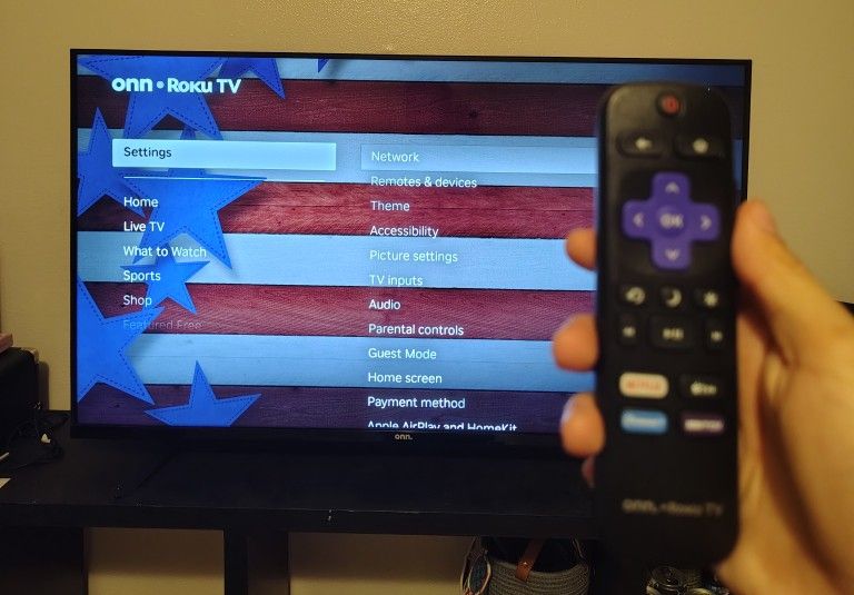 43" Onn Roku Television 