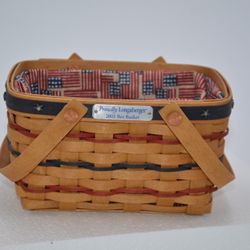 LONGABERGER VINTAGE BEE BASKET