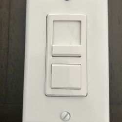 NEW WHITE DIMMER LIGHT SWITCH / ELECTRICAL SWITCH 