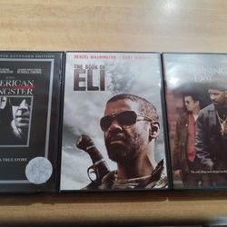 Denzel Washington Movie Collection- American Gangster-Training Day-Book Of Eli