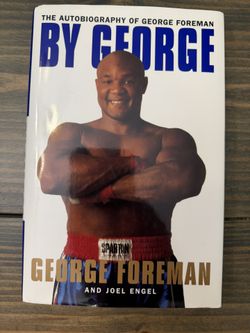 🥊 George Foreman Signed Autobiography “By George” – Boxing Legend – Autographed Book