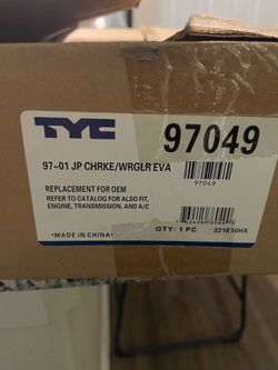 Brand new in box evaporator