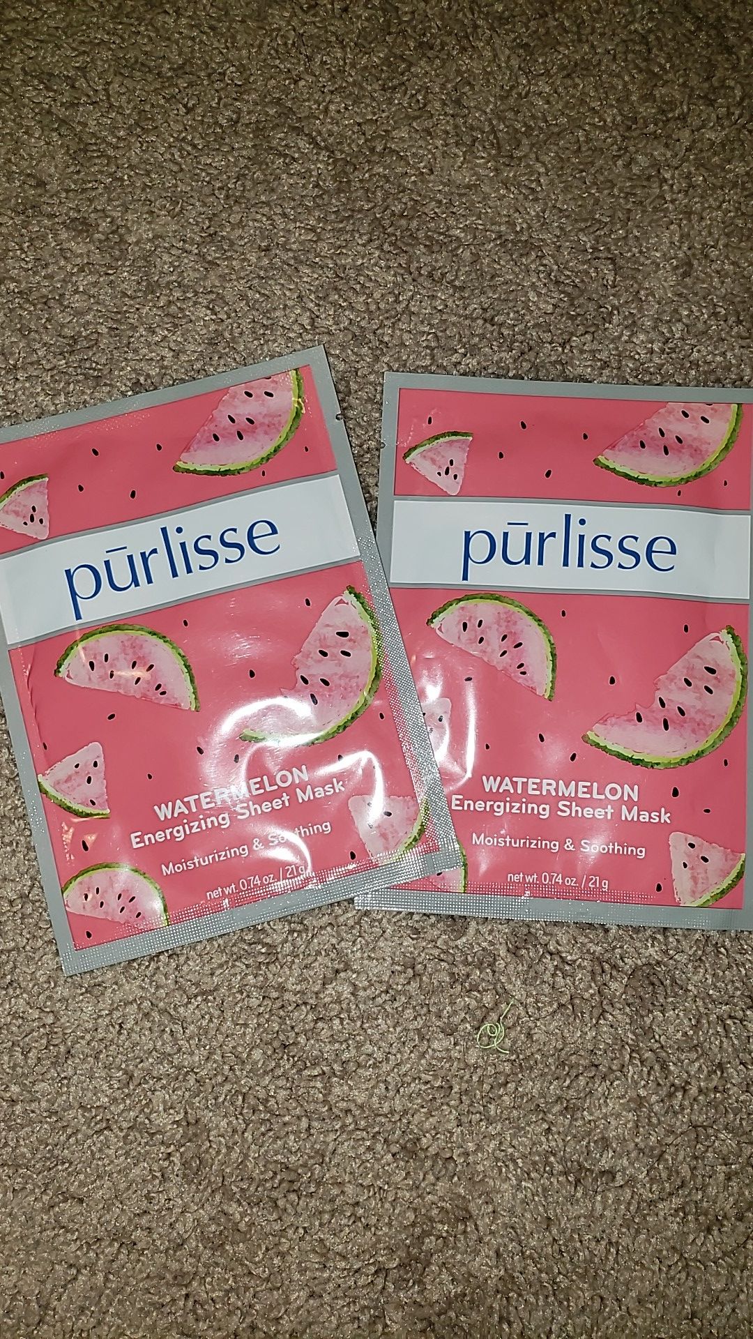 purlisse Watermelon Moisturizing & Energizing Korean Face Mask