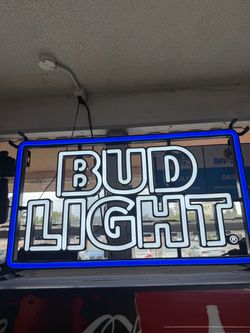 Bud Light Neon Sign