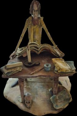 T.Moretto Ceramic Sculpture Vintage