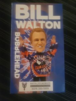 Bill Walton bobble head