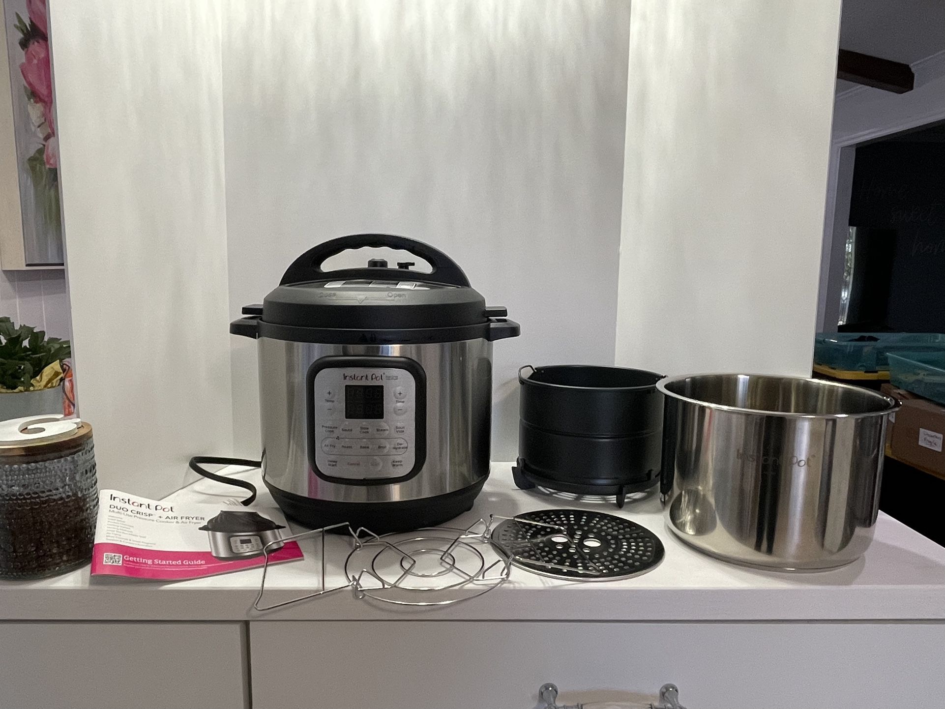Instant Pot 8qt Duo Crisp + Air Fryer Pressure Cooker/Fryer