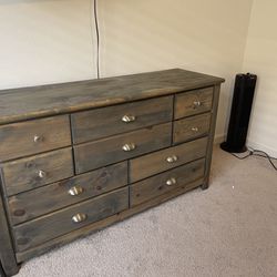 Full Size Bed and Dresser 