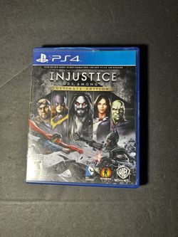 Injustice Goes Amount Us Ultimate Edition PS4 Game