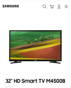 Samsung 32" 720p Smart LED TV UN32M4500AFXZA $100