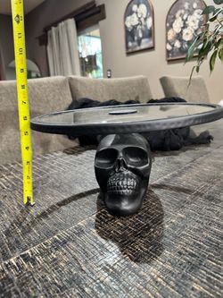 Black Halloween cake Stand