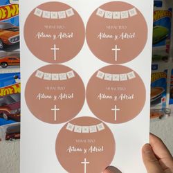 Sticker Labels For Treat Boxes 