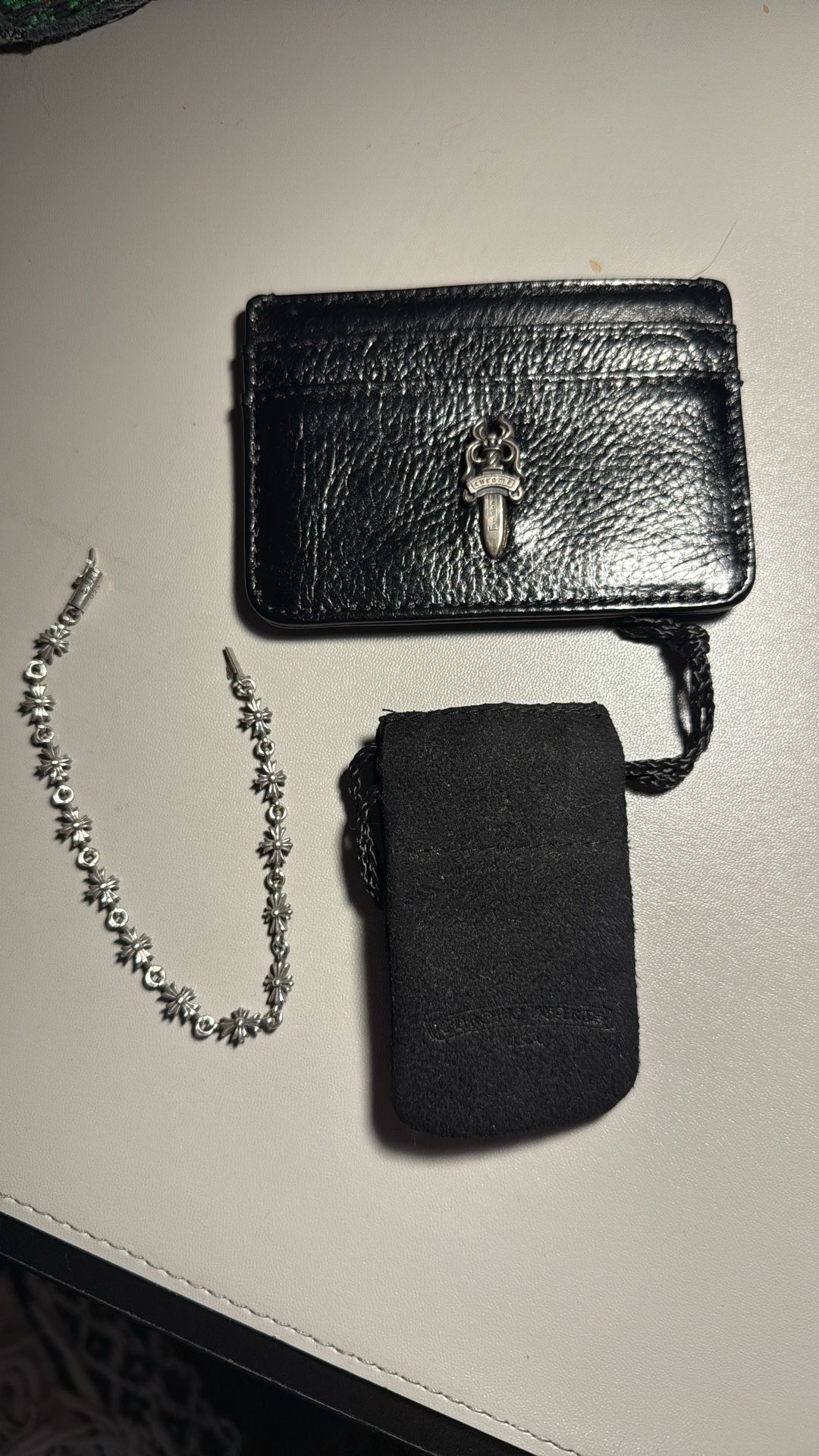 Chrome Hearts Bracelet & Wallet Card Holder
