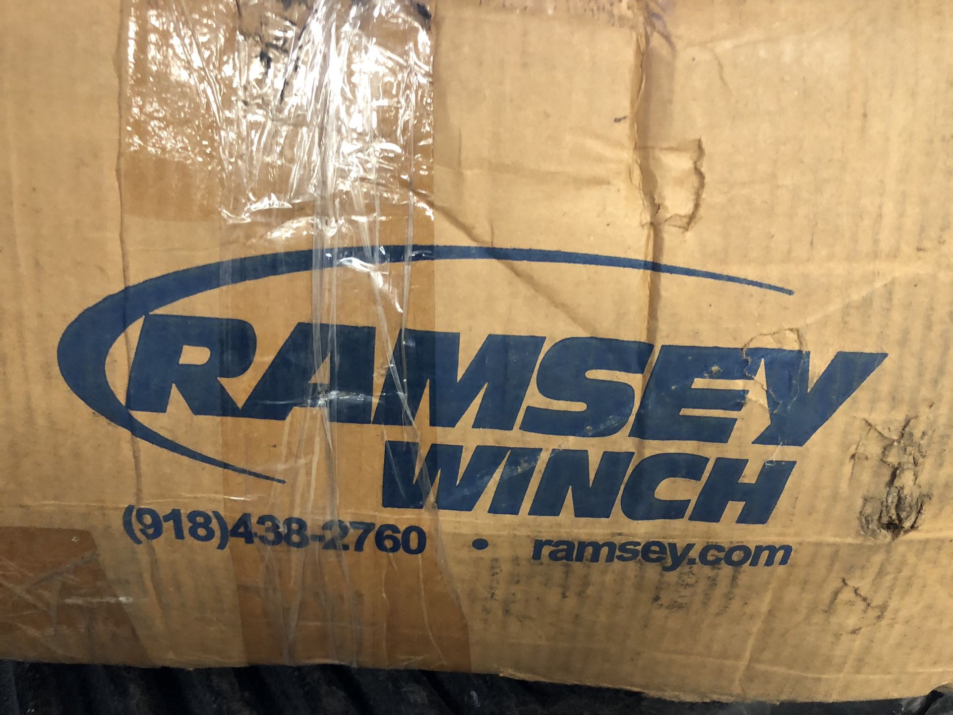 Ramsey Winch Tow Truck Wrecker Flat Bed