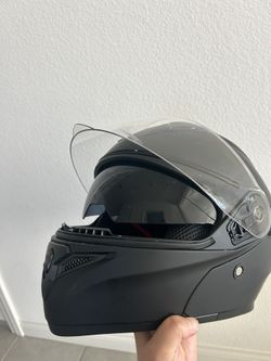 Motorcycle Flip Up Modular Helmet - Size L- Brand New 