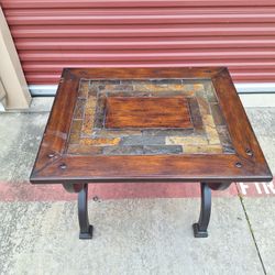 Rustic End Table