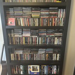 Over 750 CDs + Shelf