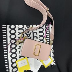 Marc Jacobs The Snapshot Crossbody Bag Rose Multi