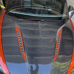 Carbón Fiber  Viento  For Tesla Fit In 2017 To 2023
