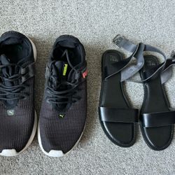 women's sneakers and sandals, size 6, all for $15