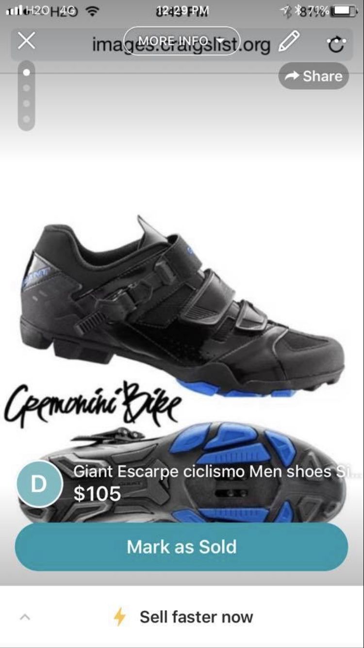 Giant Scarpe Ciclismo 🚴‍♀️ men’s shoes Size 9