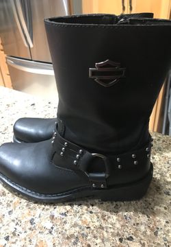 HARLEY DAVIDSON Boots with Pouch