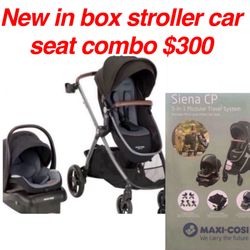 New in box The Maxi-Cosi Siena Modular Travel System, $300 Firm no lower Cash only East Palmdale off 47th &R8 Address will be provide when ready to c