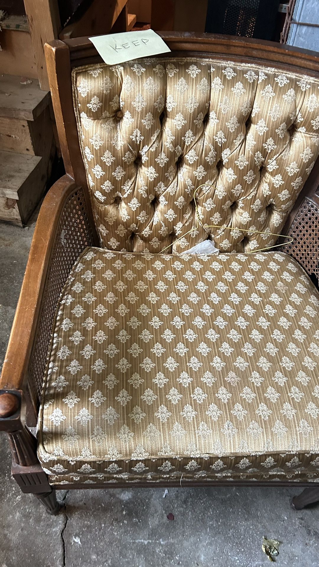 Vintage Cane Chair