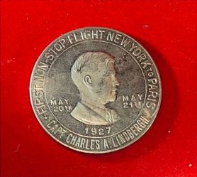 Lucky Lindburgh Coin - Charles Lindbergh