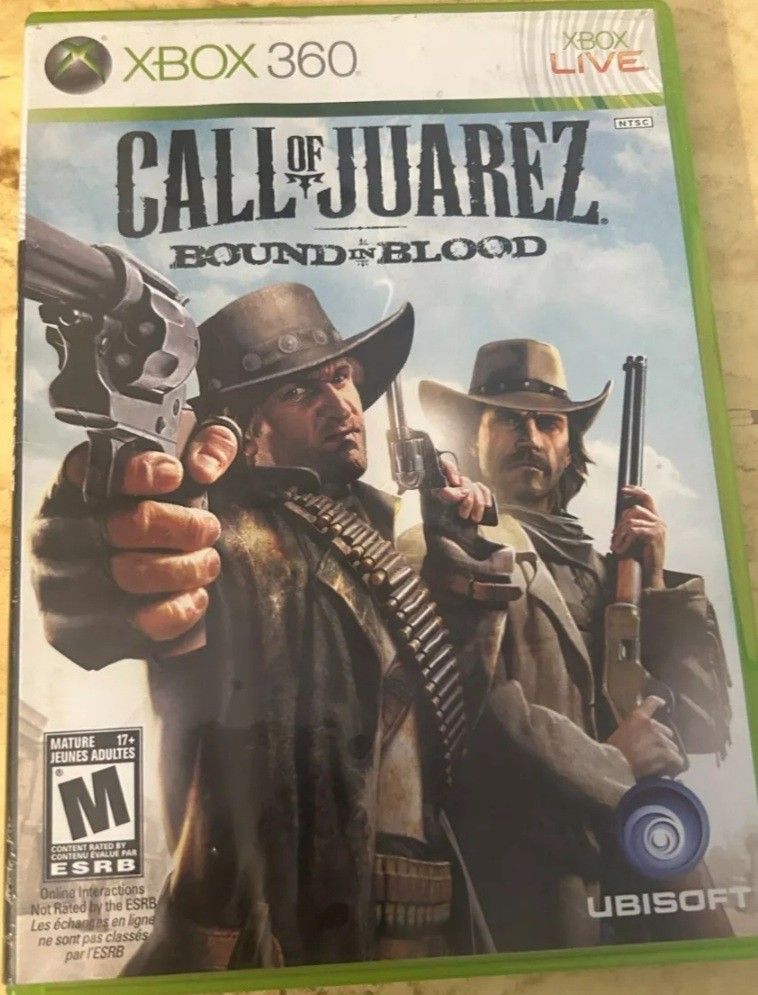 Call Of Juarez Bound By Blood For Xbox 360