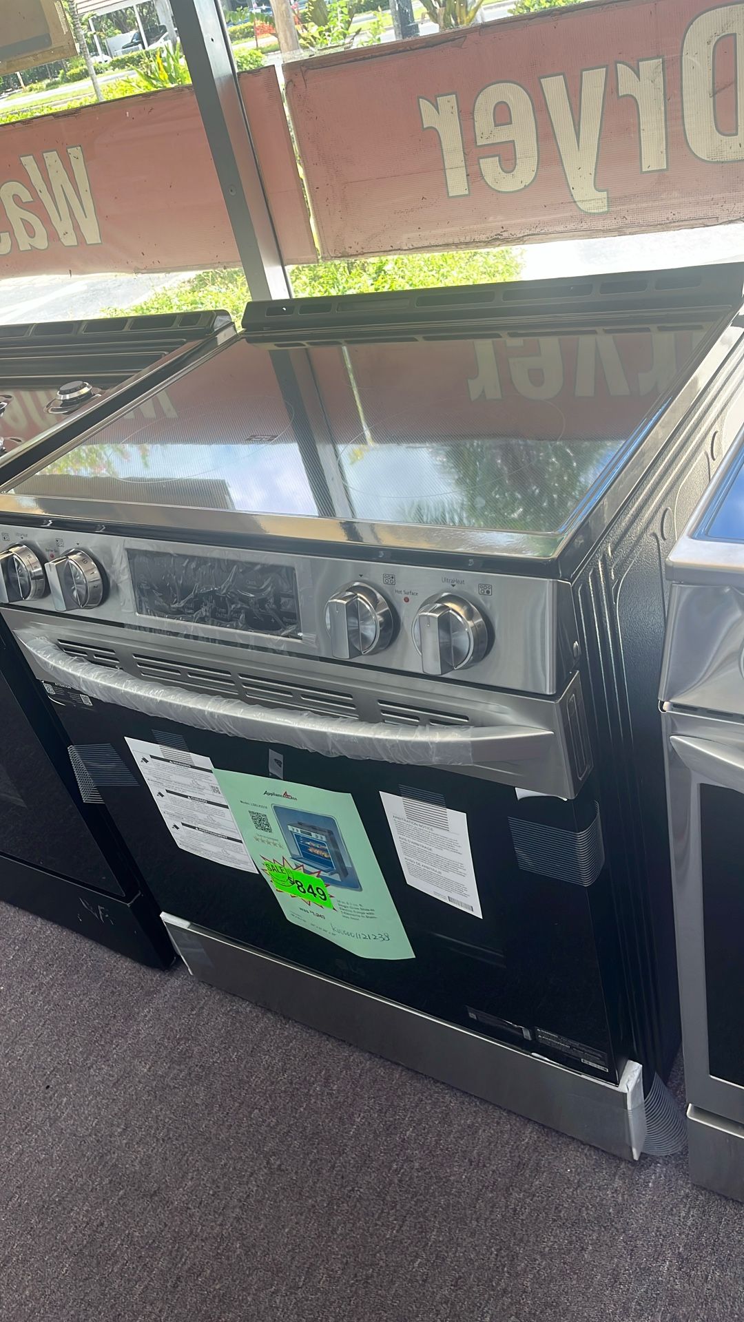 Stove Slide In New Open Box Scratch And Dents