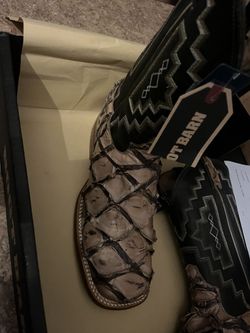 NEWTONY LAMA LEVIATHAN PIRARUCU MEN BOOTS SIZE 8D