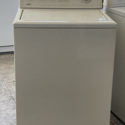 Off White Kenmore Elite Washer (Warranty Included)