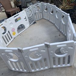 Baby Playpen Baby Toddlers, 14 Panel Foldable Playpen