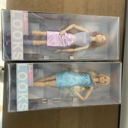 Collectable barbie dolls model 20 & 23 