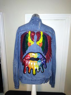 Custom denim Jean jacket