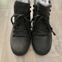 Vince  Men’s  Suede Hiking Boots 