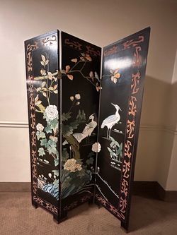 Antique room divider