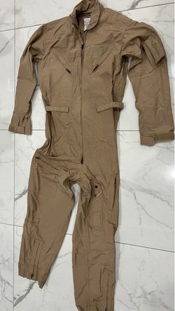 Military CWU-27/P Flight Suit 44L Tan