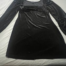 Black Velvet Dress