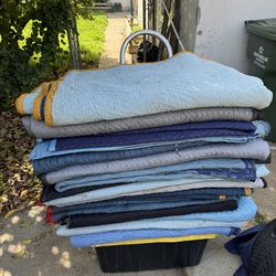 14 Heavy Duty Thick Moving Blankets