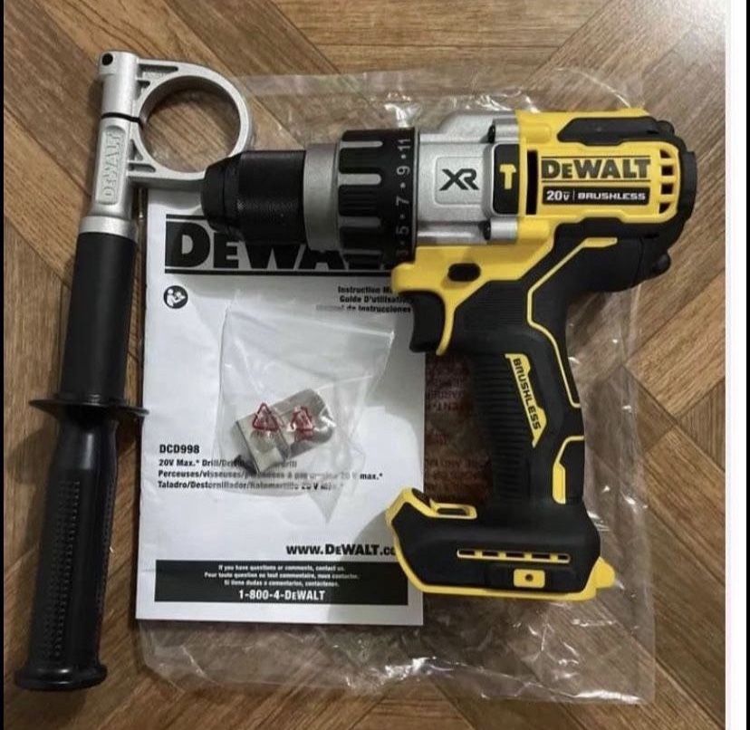 Dewalt 20v XR Power Detect 1/2 Hammer Drill/Driver DCD998B (Tool