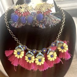 Earring With Necklace 